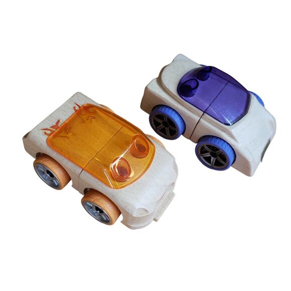 Automoblox 2 Car Set - Orange Purple - Picture 2 of 7